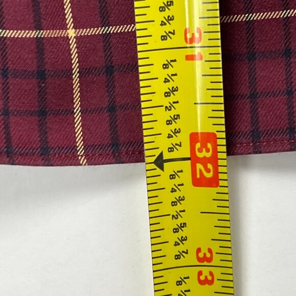 Brooks Brothers Casual Shirt Non-Iron Traditional Red Check Long-Slv Button-Down - Picture 12 of 13